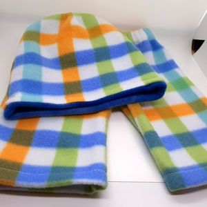 Baby Boutique Fleece Plaid Set